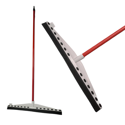 Floor Squeegee Complete 55CM Inc Stainless Steel Handle - Various Colours