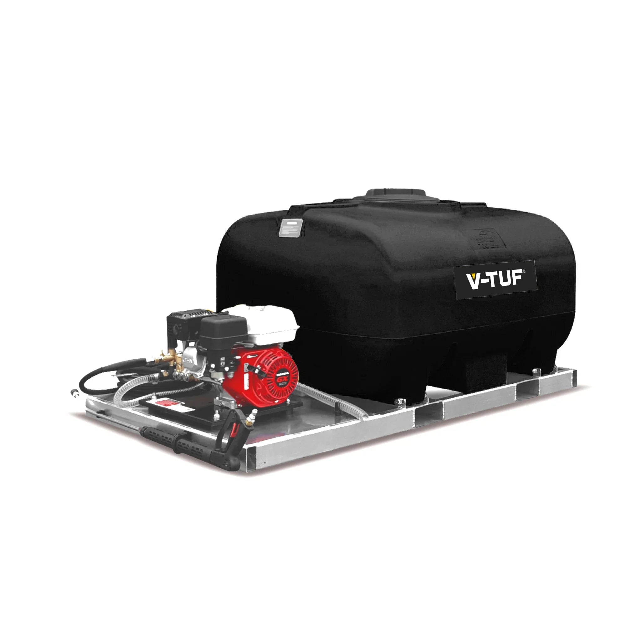 V-TUF Deluge 6.5HP DELUGE700SKDD065 Honda Petrol Van Bowser 700L Jet Washer 200bar (3000psi) 13L/Min