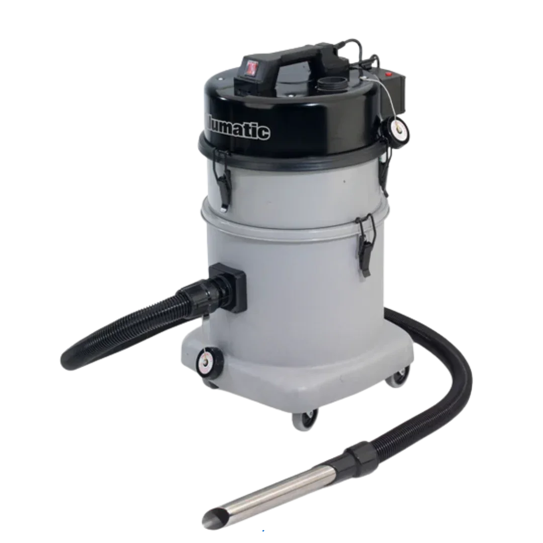 Numatic MV570 M-Class dust extractor with HEPA filtration and stainless steel wand for professional dust collection