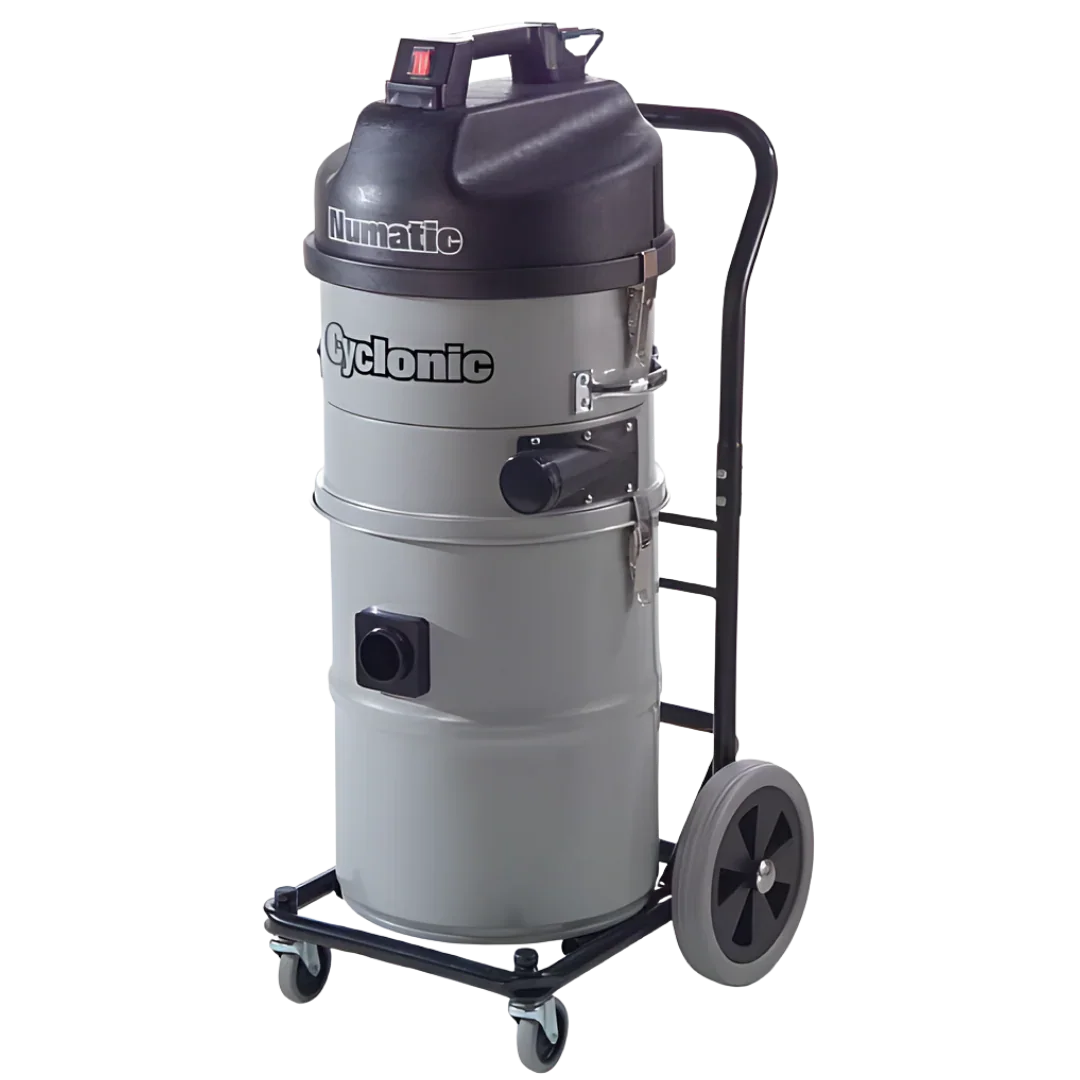 Numatic NTD750C cyclonic industrial dry vacuum extractor with steel drum