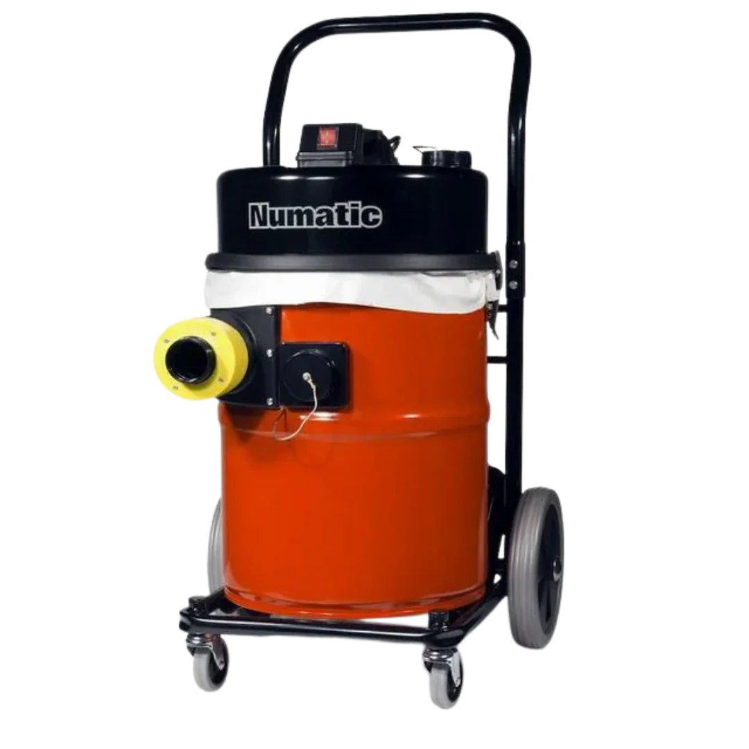 Numatic NVD750S WoodWork industrial dust extractor with 35L drum and high-capacity twin-motor system