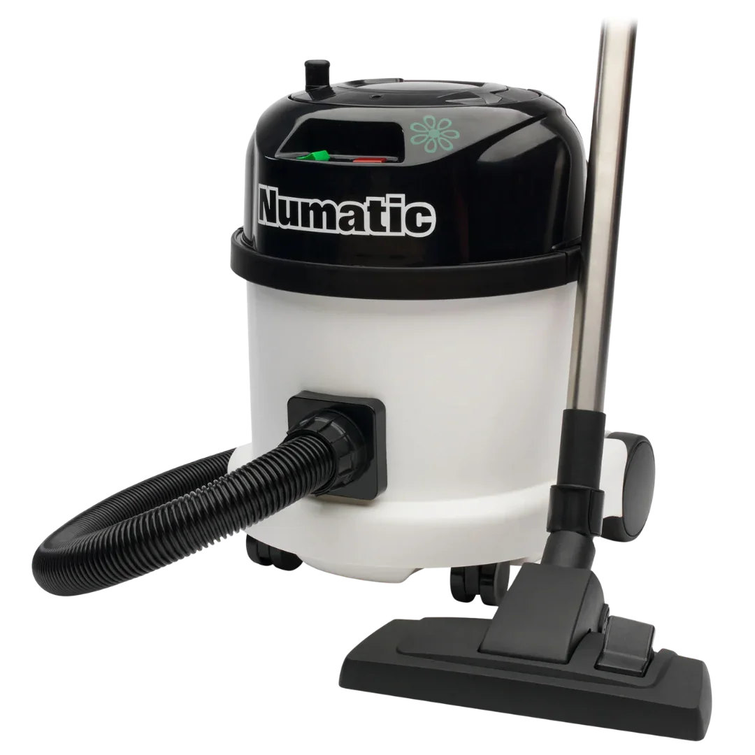 Numatic PPH320 HEPA H13 cleanroom vacuum cleaner for medical, pharmaceutical, and controlled environment dust extraction