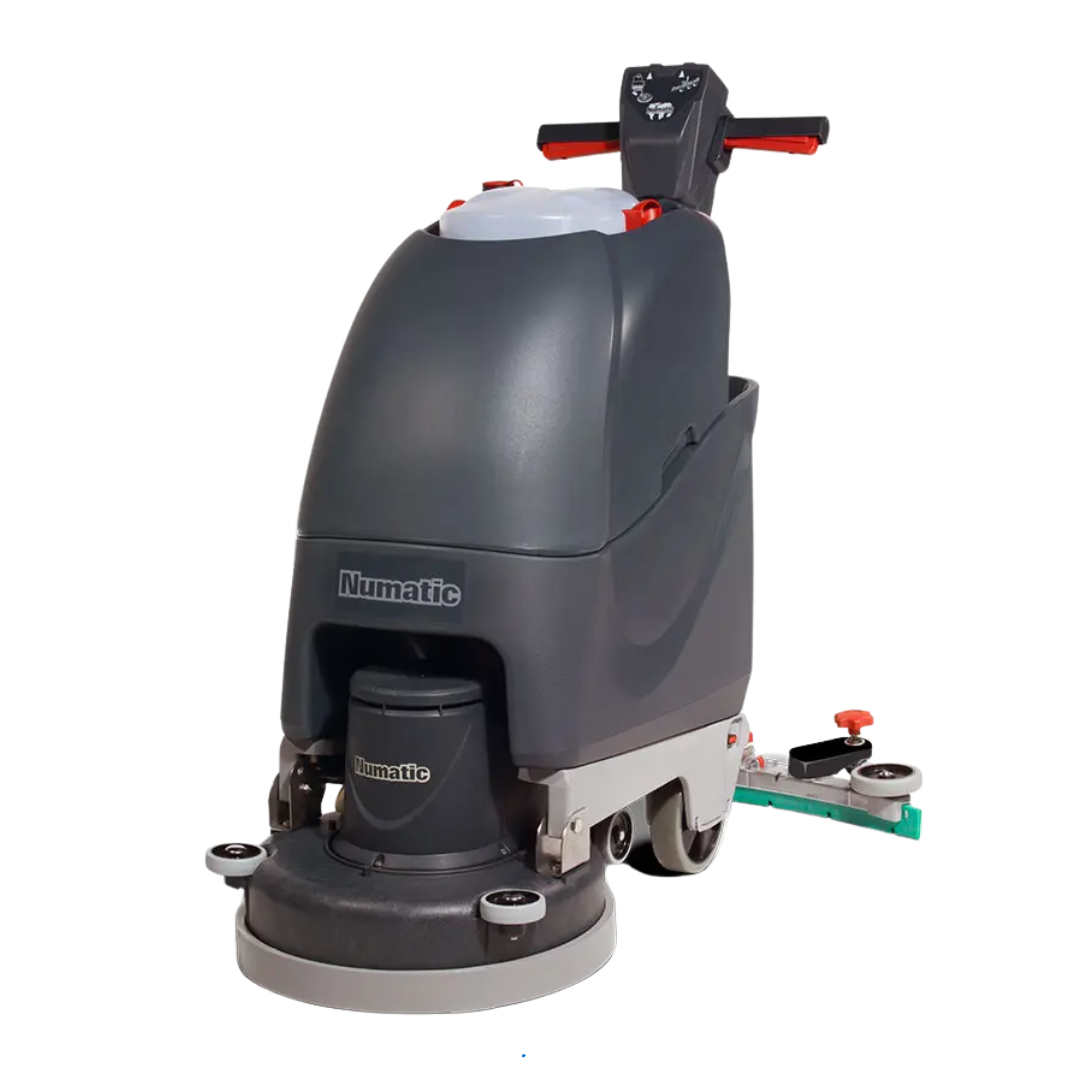 Numatic TT4045G industrial floor scrubber dryer with 40L tank and squeegee system