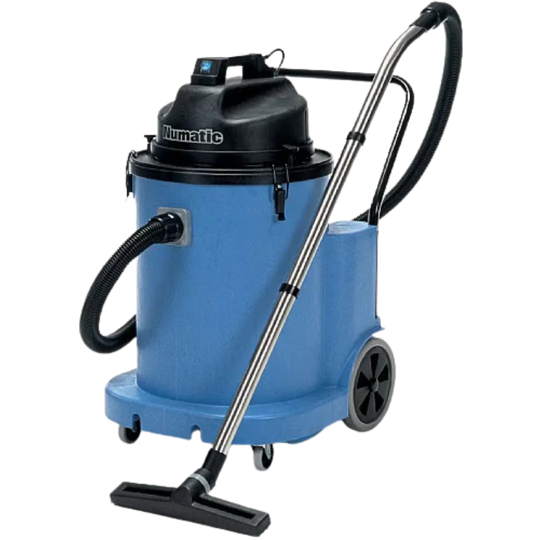 Numatic WV1800AP wet vacuum with pump-out system for flood water extraction