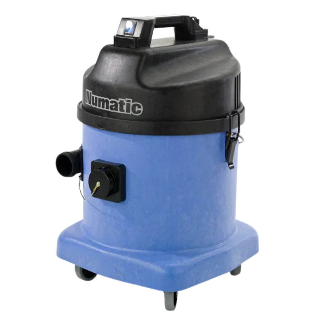 Numatic WVD570-C industrial oil and swarf vacuum cleaner for workshop coolant recovery
