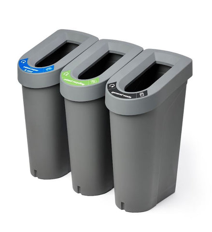 uBin Recycling Bins 70L - Made From Recycled Plastic