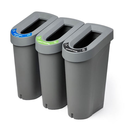 uBin Recycling Bins 70L - Made From Recycled Plastic
