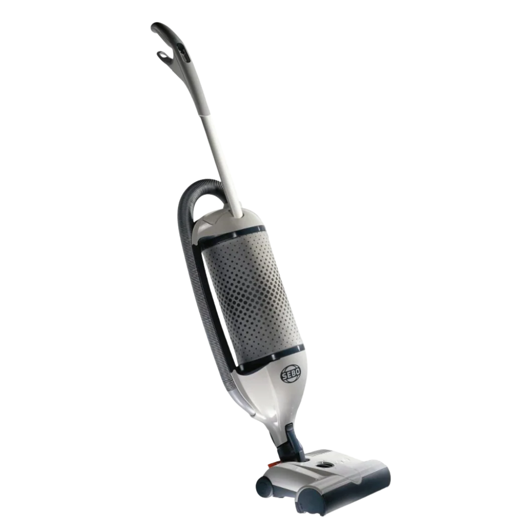 SEBO Dart 1 upright commercial vacuum cleaner with 31cm brush for professional floor cleaning