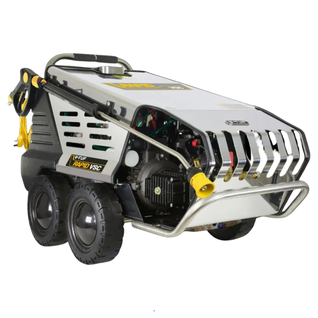 V-TUF RAPIDVSC240V Hot Water Pressure Washer 100Bar (1500psi) 12L/Min 240v
