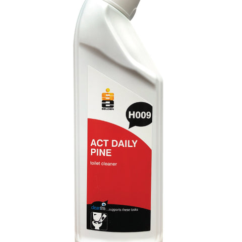 Act Daily Pine Scented Toilet Cleaner H009 750ml Selden