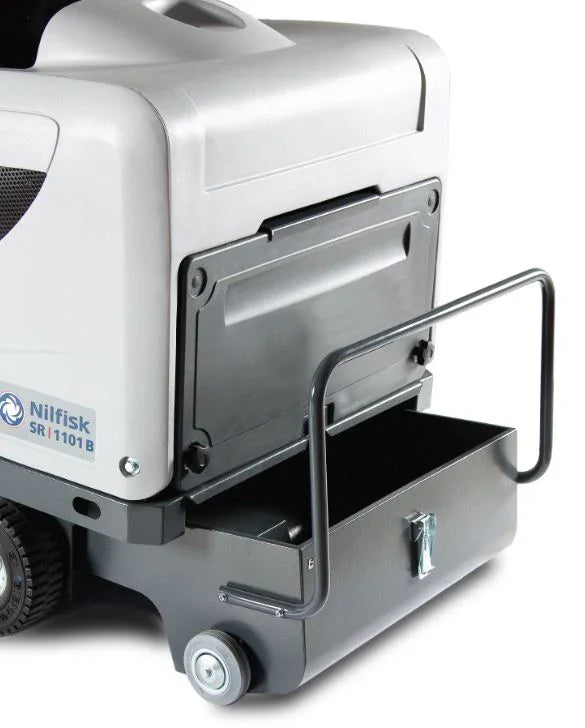 SR1101P Petrol Ride on Road Sweeper - Nilfisk