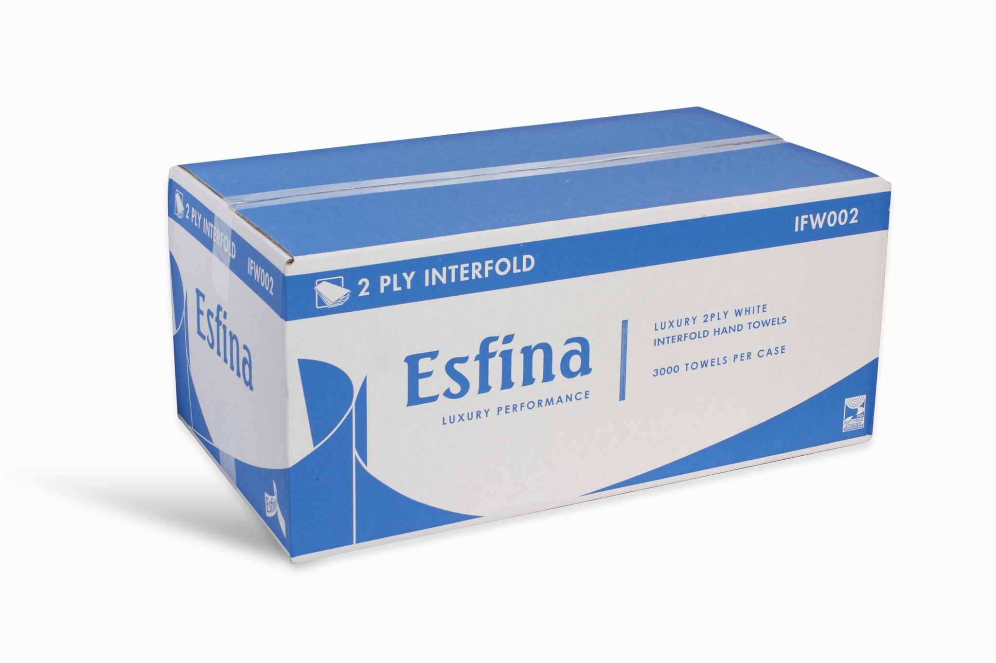 3000 Serviettes à Main En Papier Blanc 2 Plis - Qualité Supérieure, Pli Z (MultiFold) - Pour Distributeur