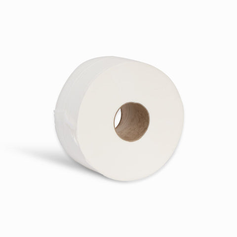 Mini Jumbo Toilet Tissue Paper 60mm Core 200M x 90mm  2ply 12 Rolls -JWH200
