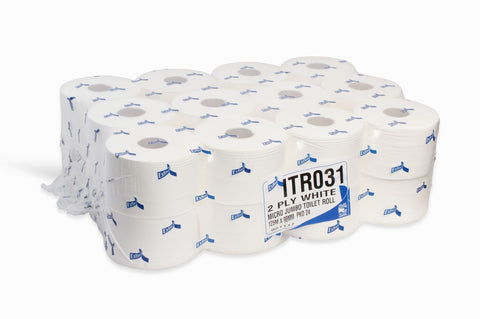 Micro Jumbo Toilet Tissue Paper 125M 2 ply 24 Rolls - ITR031