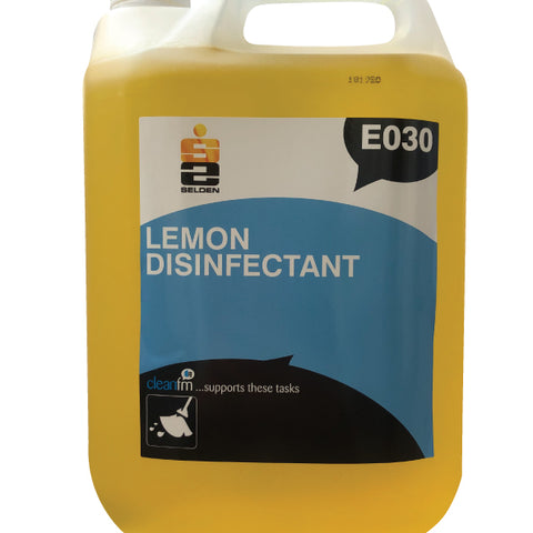 Lemon Disinfectant, Concentrate E030 5 Litre Selden