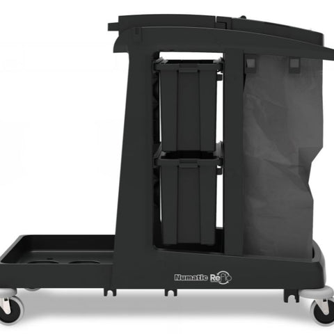 EM5 ECO-Matic Janitorial Cleaning Trolley 97% Recycled Plastic - Numatic