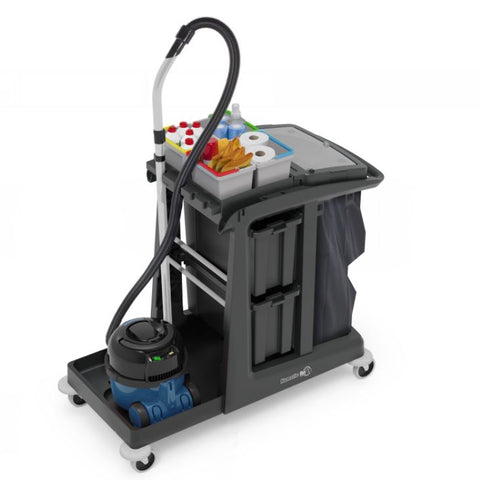 EM5 ECO-Matic Janitorial Cleaning Trolley 97% Recycled Plastic - Numatic