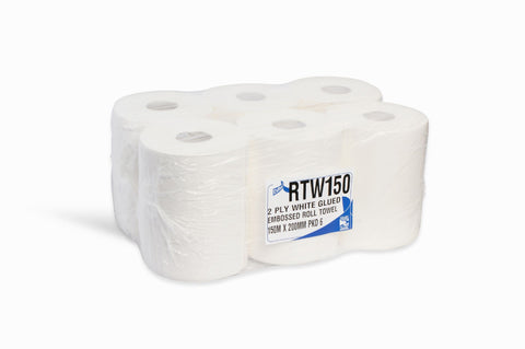 Continuous Roll Hand Towel 110M 2ply 6 Rolls