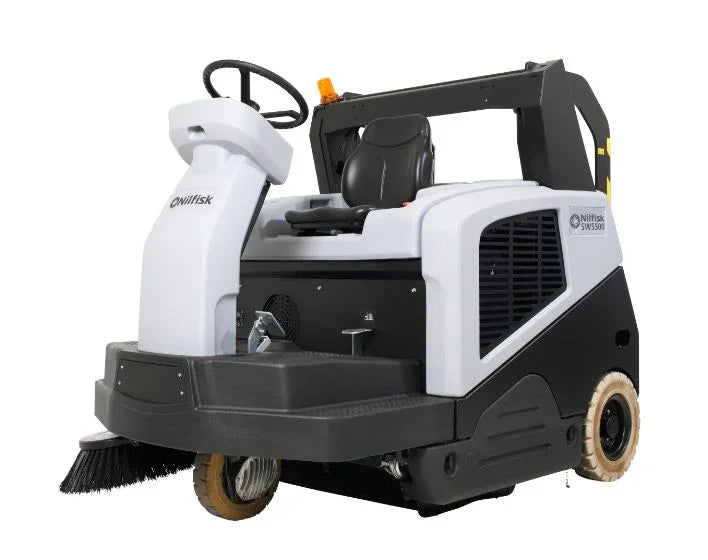 SW5500 B Battery Ride On Floor Sweeper - Nilfisk