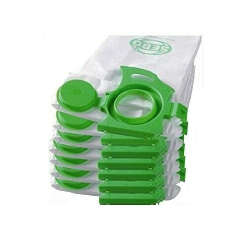 10 Sacchetti Per Aspirapolvere SEBO Felix E Dart - Modelli 7029, 7029ER, UltraBag - In Microfibra