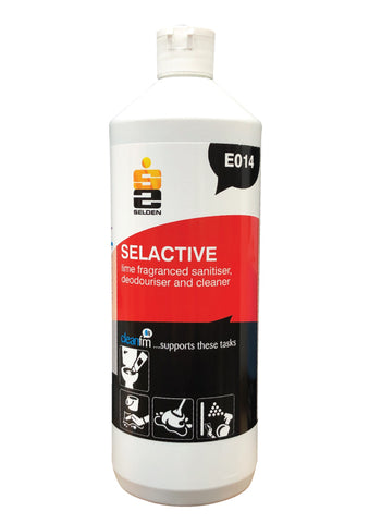 Selactive Washroom Sanitiser Cleaner E014 1 Litre Selden