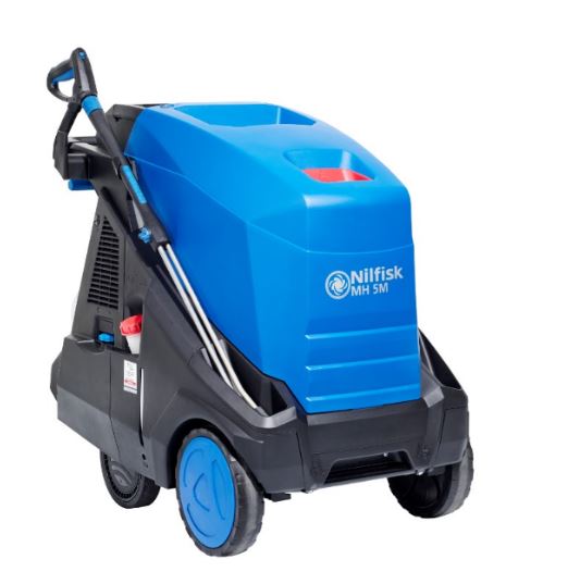 Nilfisk MH5M industrial 3-phase hot water pressure washer with high-performance heating system