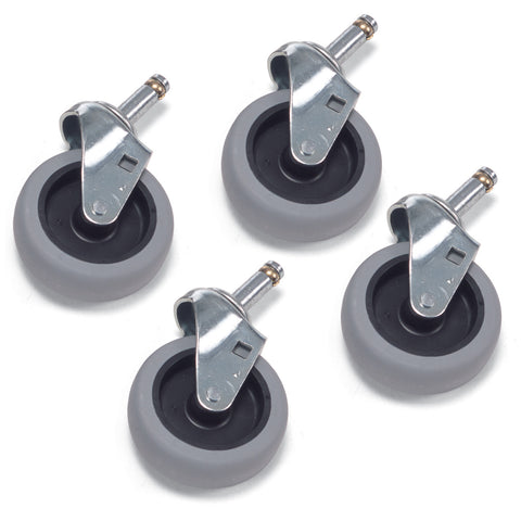 Numatic 628427 Grey Tyred Castors (4 x 75mm)
