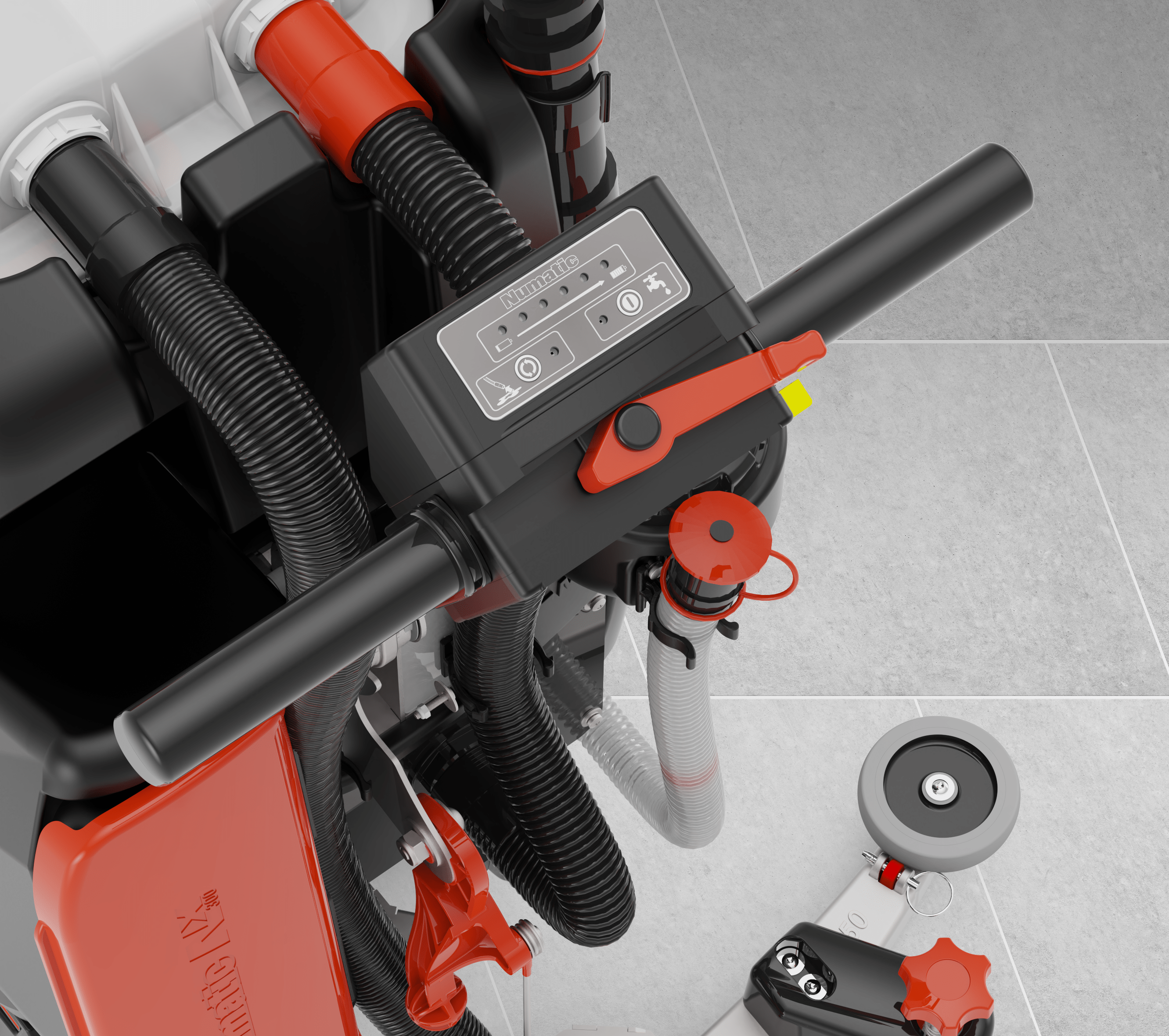 Numatic TTB3045NX-R Battery Floor scrubber Dryer Floor Machine -