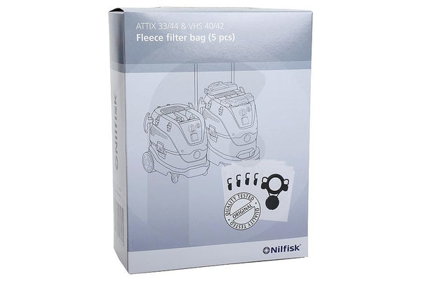 Nilfisk Fleece Filter Bags (5 Pack) 107419593