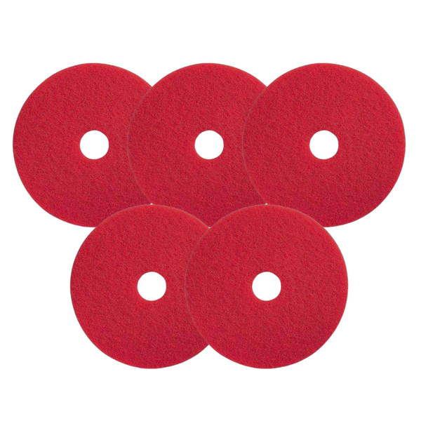 Red Pads 16 inch 5 Pack