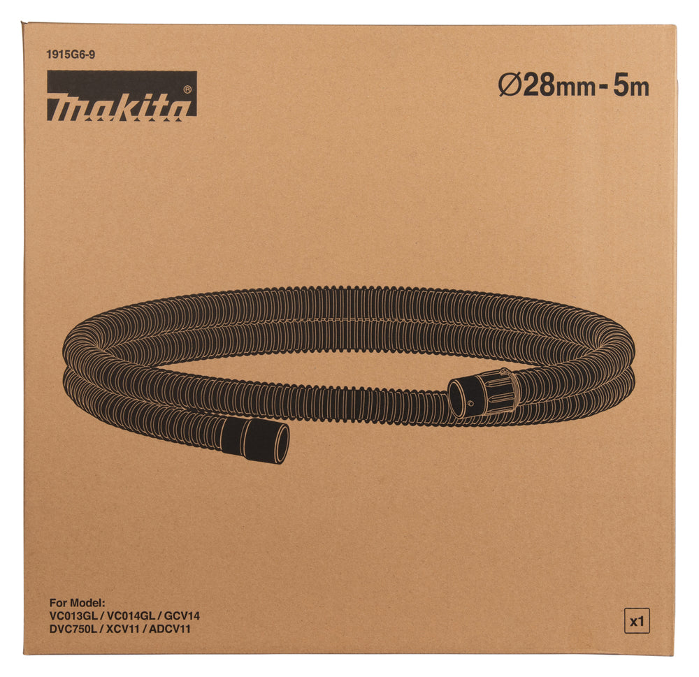 Makita 1915G6-9 Hose 5M Complete Set For VC013G & DVC750 (Pre Order Available)