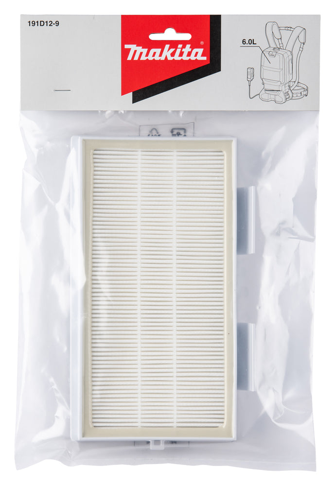 Makita 191D12-9 Hepa Filter For DVC660 ,DVC665 & VS001G