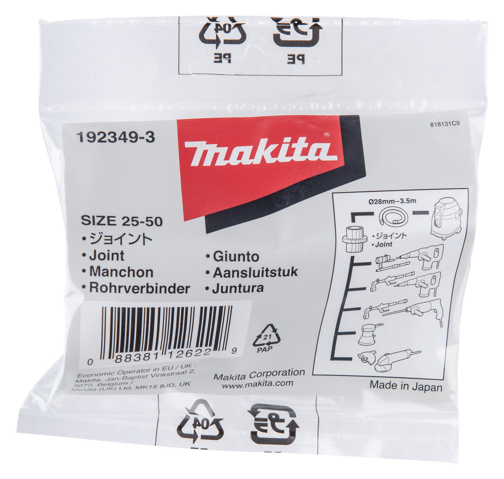 Makita 192349-3 20-25mm Joint Adaptor