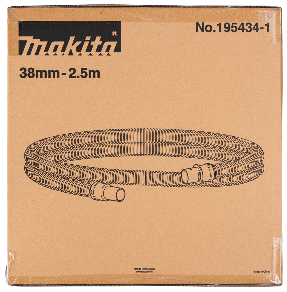 Makita 195434-1 Hose 38mm 2.5M For DVC & VC Machines