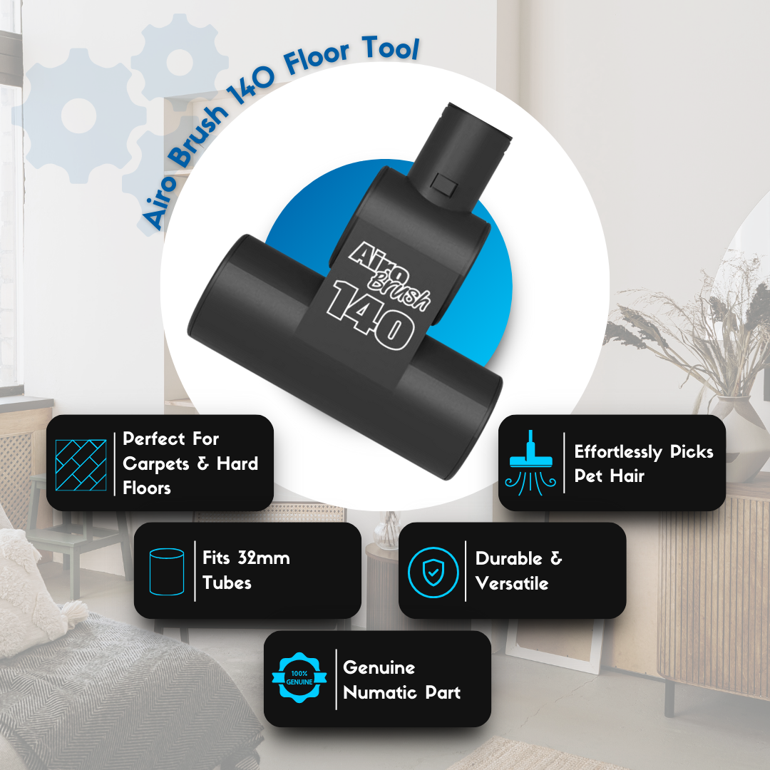 32mm Airo Brush 140 Floor Tool 907475 - Numatic