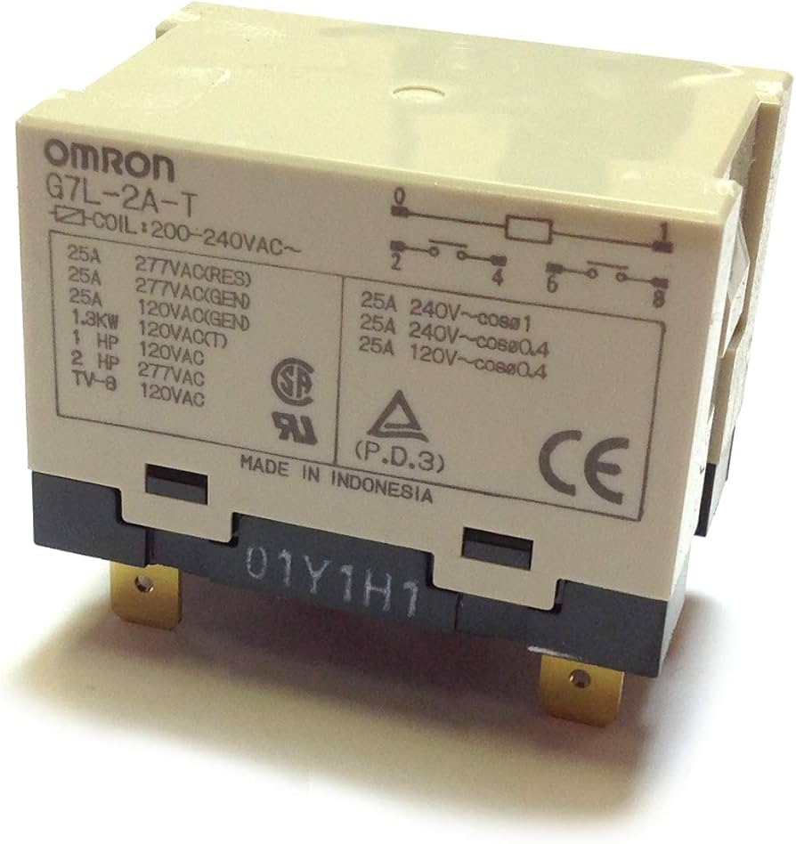 Numatic 240V / 25A Relay (G7L-2A-T 200-240V AC Coil) - 206575