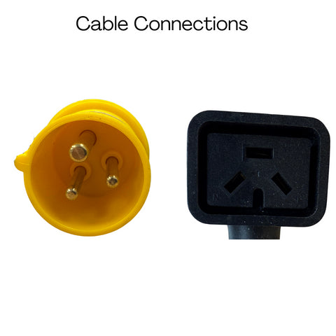 Numatic 236118 Yellow Mains Power Cable 20M x 1.5mm 3 Core Cable