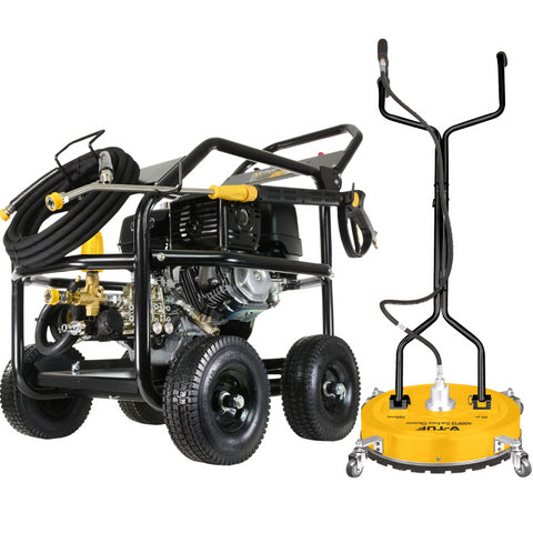 V-TUF DD130R 13HP Honda Petrol Cold Pressure Washer & surface cleaner