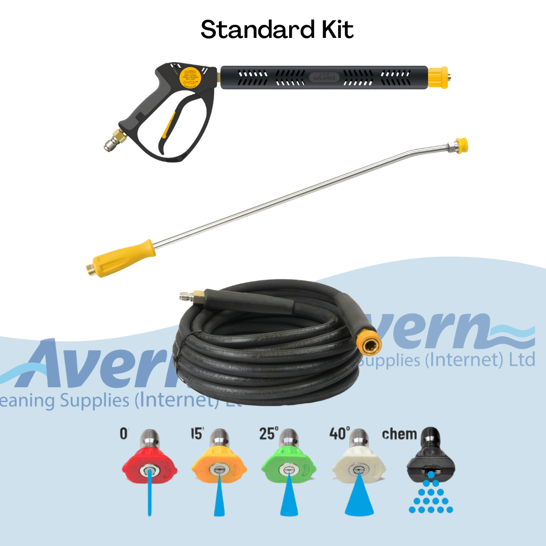 V-TUF TORRENT2D5 5HP Yanmar Mini-Bowser 150L Diesel Pressure Washer 150Bar 13L/Min