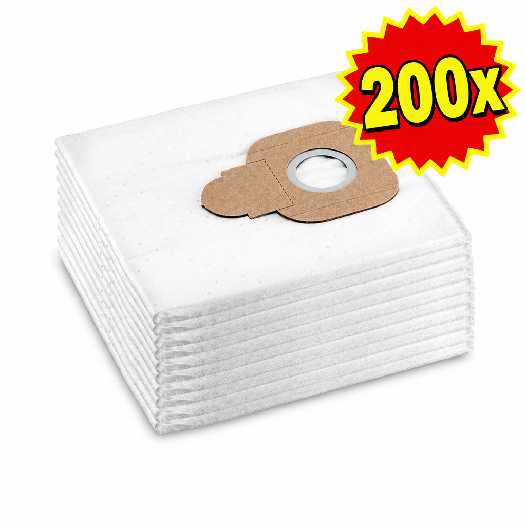 Karcher Fleece Filter Bag 200pack- 2.885-926.0