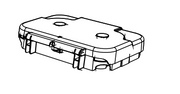 Numatic 339649 3 Piece Lid Moulding Assembly