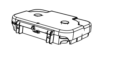 Numatic 339649 3 Piece Lid Moulding Assembly