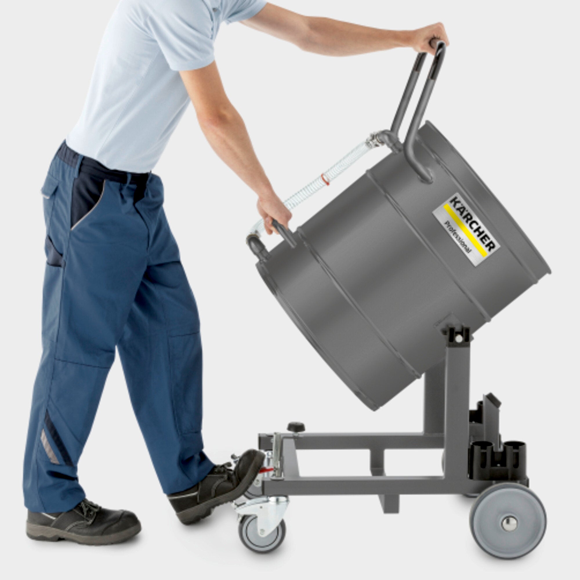 Karcher IVR-L 100/24-2 Tc Me Dp Liquid and Swarf Vacuum Cleaner - 9.987-887.0