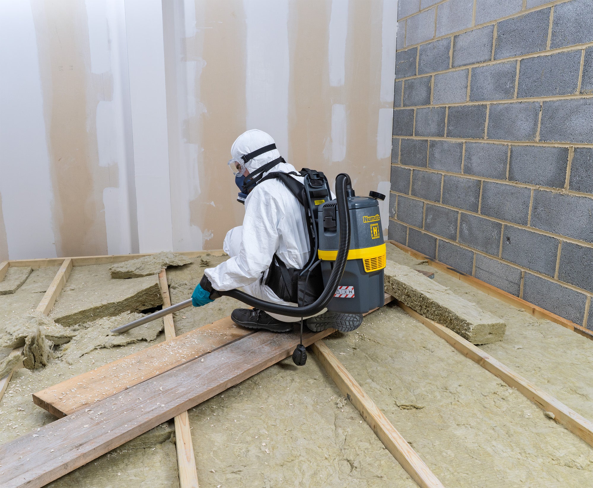 Numatic RHB150NX H Class Cordless Backpack Vacuum Cleaner