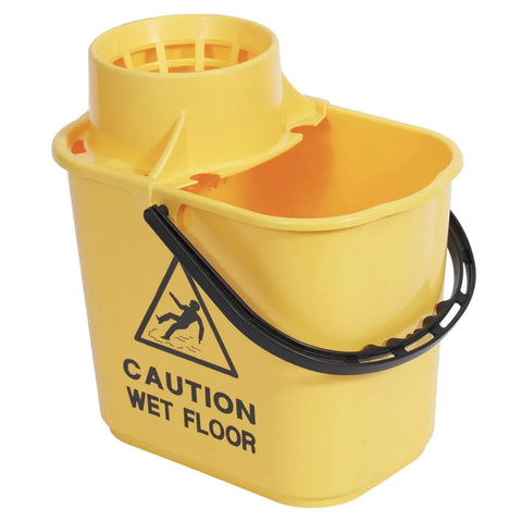 Exel Mop Bucket And Wringer 15 Litre Various Colours - Robert Scott