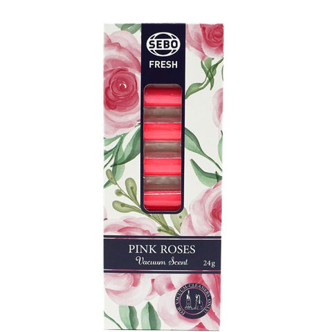 Sebo 4291C Fresh Vacuum Stick Pink Roses ( Pack Of 8)