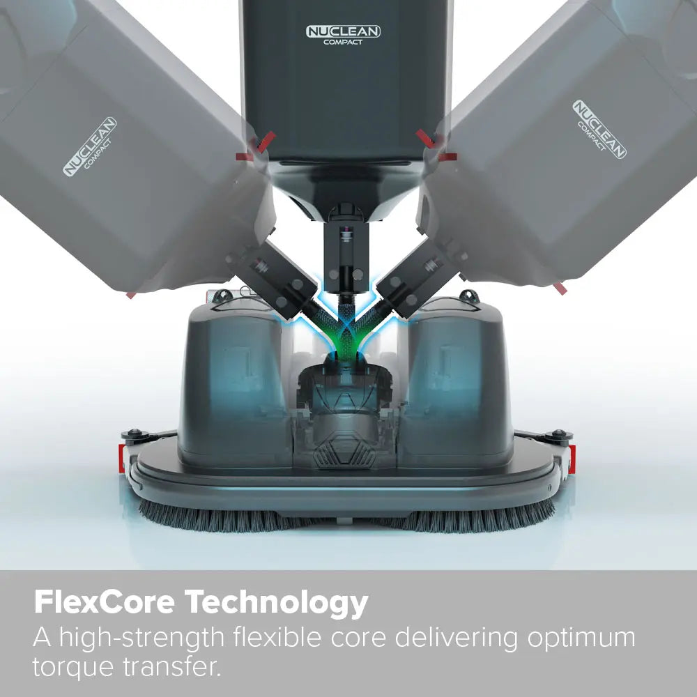 Numatic 440NXF FLEX Battery Upright Compact Scrubber Dryer