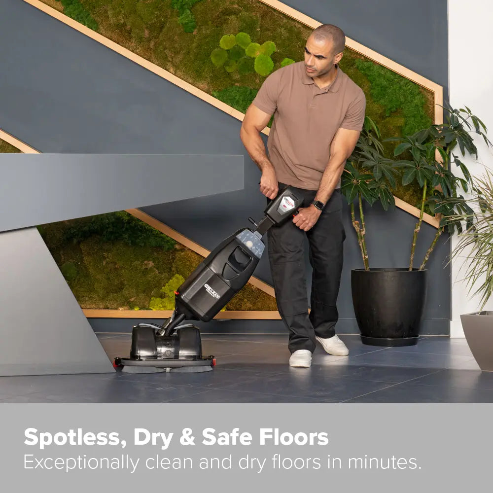 Numatic 440NXF FLEX Battery Upright Compact Scrubber Dryer