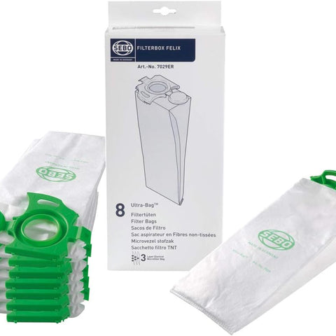 Sebo Vacuum Bags 7029ER Boxed