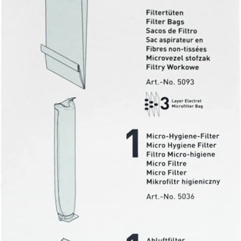 Sebo 51094ER Service Box Kit For Automatic X7 & X8